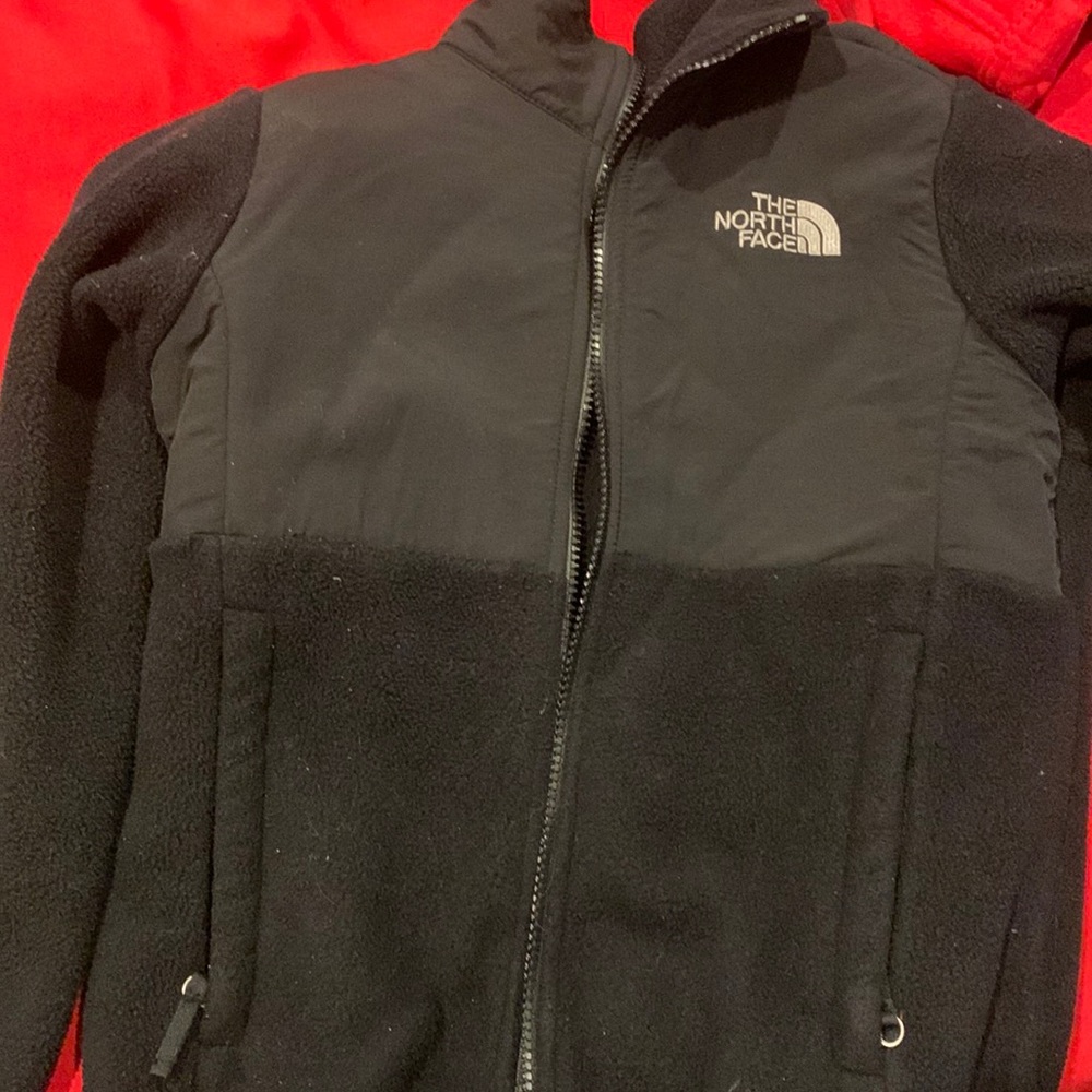 Authentic girls the north face fleece